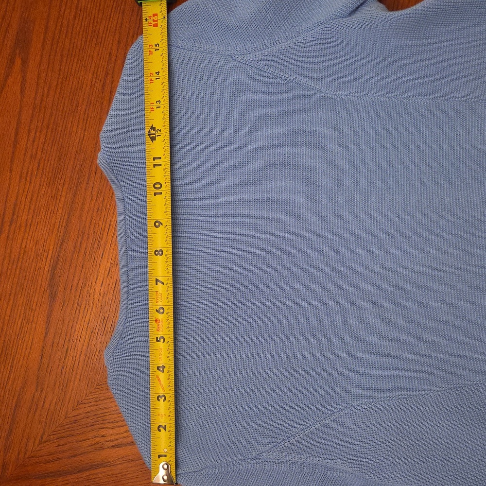 NWOT Talbots Ruffled Zip-Up Cardigan - Picture 9 of 9
